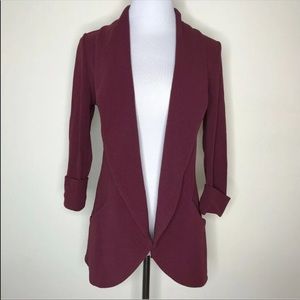 FrenchMauve- Melanie Knit Tunic Blazer